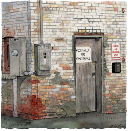 Positively No Admittance